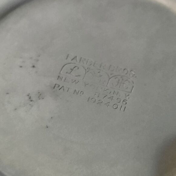 Lot Vintage Farber Bros Cobalt Blue Glass Ice Bucket, Creamer Art Deco 4 Glasses - Picture 16 of 16